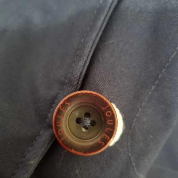 Joules navy Coast waterproof jacket Uk 10 - Picture 6 of 8